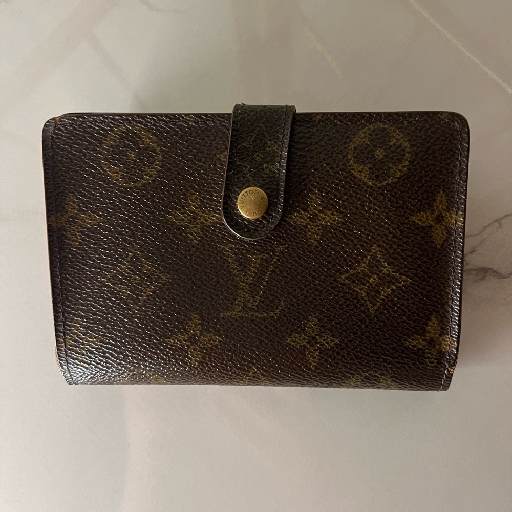 LOUIS VUITTON Monogram Porte Monnaie Billets Viennois Wallet